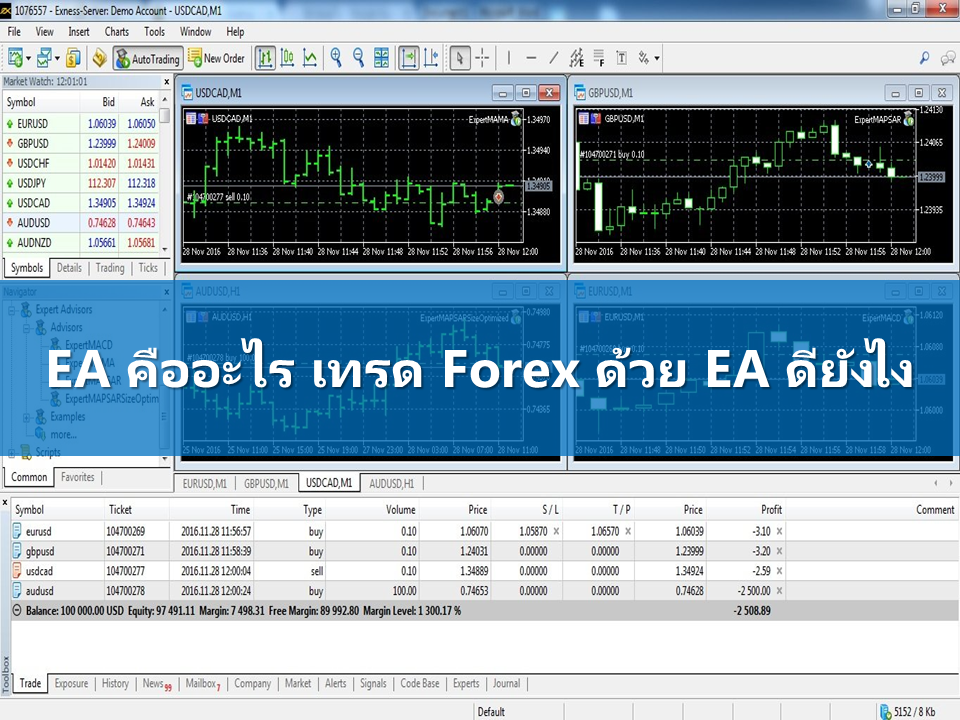 โปรแกรมช่วยเขียน EA
