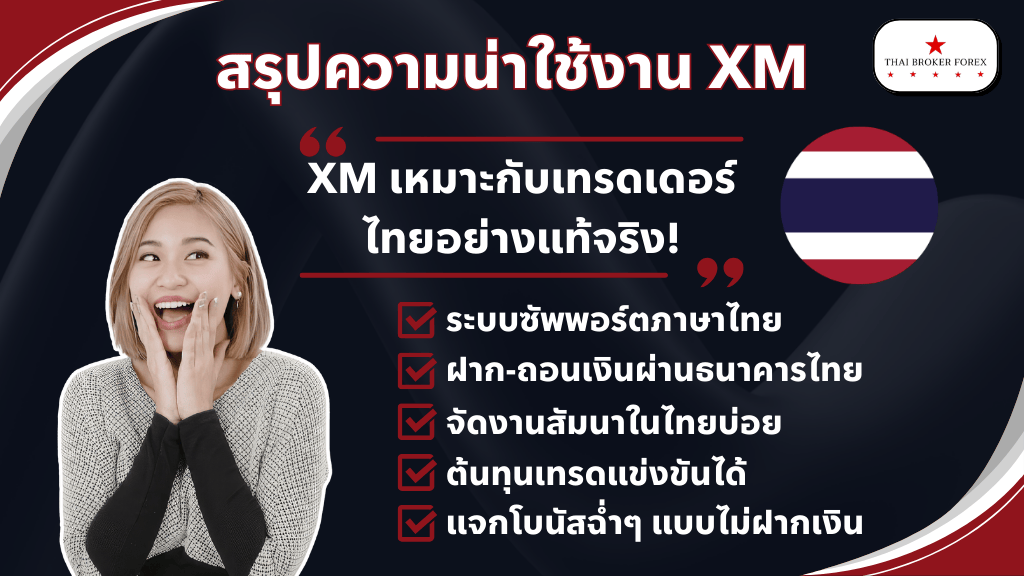 สรุปความน่าใช้ XM